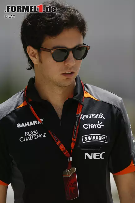 Foto zur News: Sergio Perez (Force India)