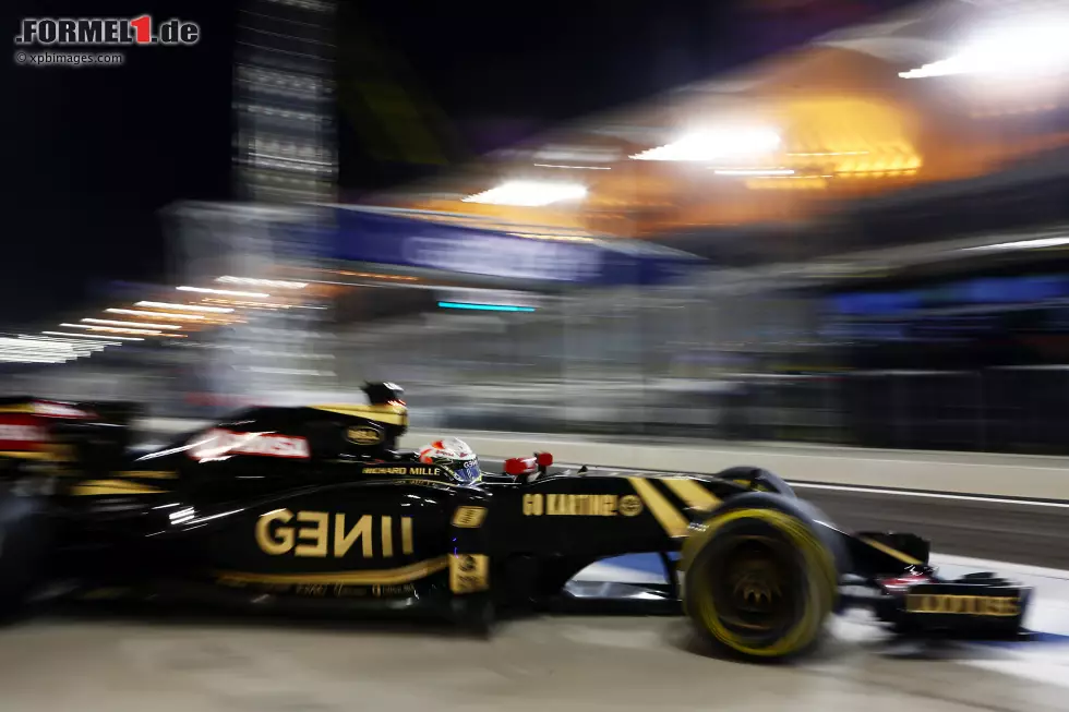 Foto zur News: Romain Grosjean (Lotus)