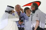 Foto zur News: Ron Dennis und Karim Ojjeh