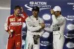 Gallerie: Lewis Hamilton (Mercedes), Sebastian Vettel (Ferrari) und Nico Rosberg (Mercedes)