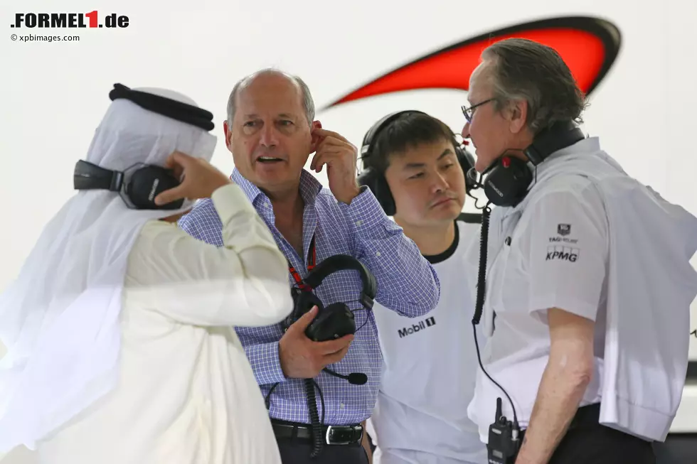 Foto zur News: Ron Dennis und Karim Ojjeh