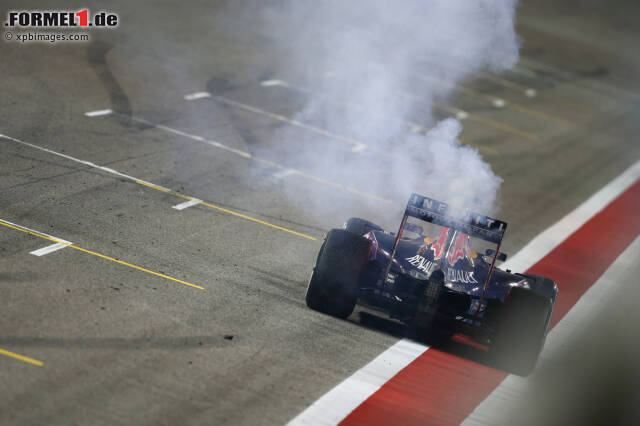 Foto zur News: Ricciardos Motor hielt zum Glück noch bis kurz vor dem Ziel durch