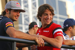 Foto zur News: Carlos Sainz (Toro Rosso) und Roberto Merhi (Manor-Marussia)