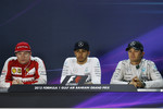 Gallerie: Lewis Hamilton (Mercedes), Kimi Räikkönen (Ferrari) und Nico Rosberg (Mercedes)