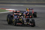 Foto zur News: Pastor Maldonado (Lotus), Max Verstappen (Toro Rosso) und Daniil Kwjat (Red Bull)