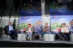 Foto zur News: Helmut Marko, Niki Lauda, Gerhard Berger und Daniel Ricciardo (Red Bull)