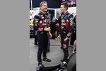 Foto zur News: David Coulthard und Daniil Kwjat (Red Bull)