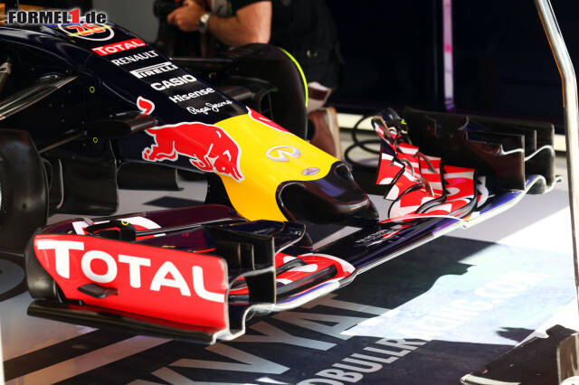 Foto zur News: Die neue, kürzere Nase stand am Freitag bei Red Bull im Blickpunkt