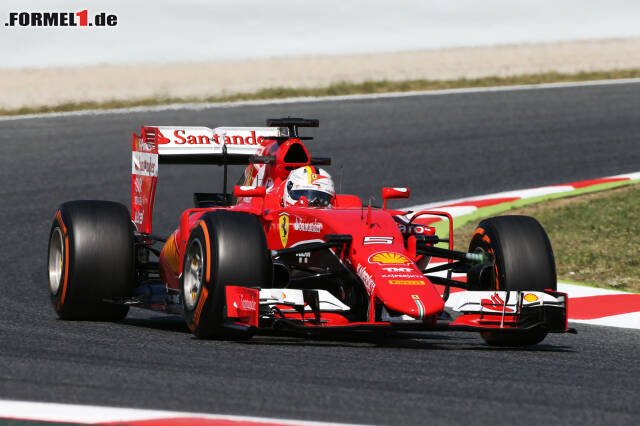 Foto zur News: Auf eine Runde wie auf Longruns: Rückstand für Vettel und Ferrari