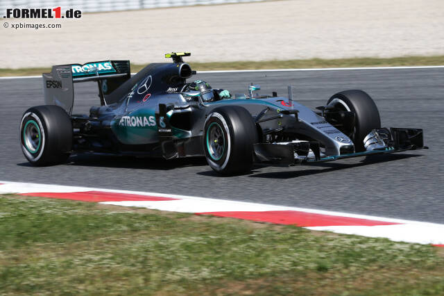 Foto zur News: Rosberg sicherte sich mit 0,267 Sekunden Vorsprung überraschend klar die Pole