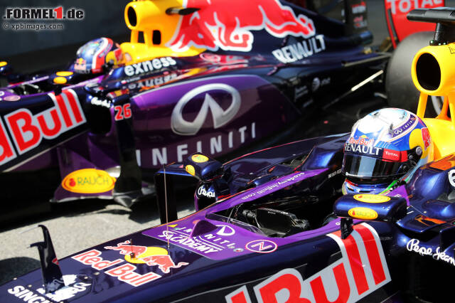 Foto zur News: Daniel Ricciardo und Daniil Kwjat werden hinter beiden Toro Rossos starten