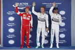 Gallerie: Nico Rosberg (Mercedes) steht erstmals 2015 auf der Pole-Position, dahinter Lewis Hamilton (Mercedes) und Sebastian Vettel (Ferrari)