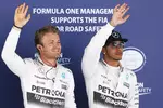 Gallerie: Nico Rosberg (Mercedes) und Lewis Hamilton (Mercedes)