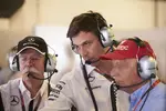 Foto zur News: Toto Wolff und Niki Lauda