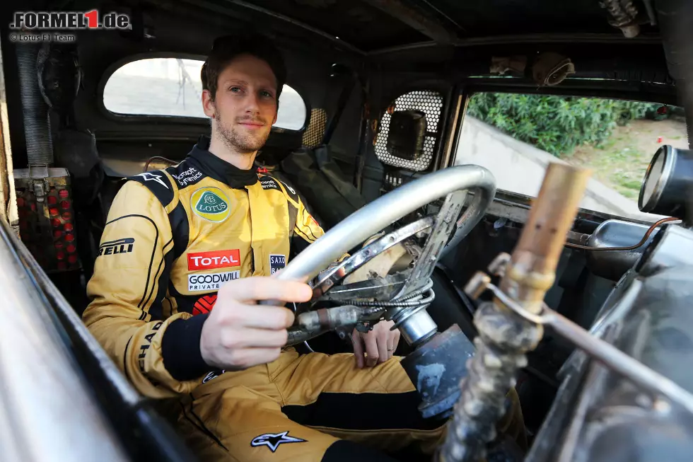 Foto zur News: Romain Grosjean (Lotus)