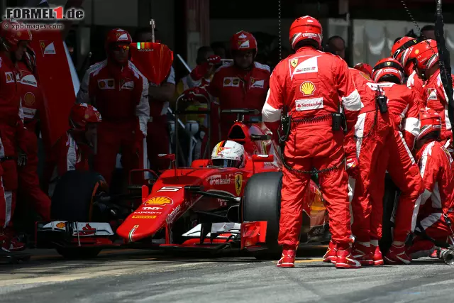 Foto zur News: Sebastian Vettel (Scuderia Ferrari)