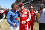 Foto zur News: Jean Alesi und Kimi Räikkönen (Ferrari)