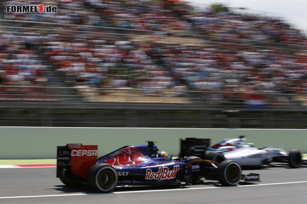 Foto zur News: Carlos Sainz (Toro Rosso) und Felipe Massa (Williams)