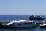 Foto zur News: Riesige Jachten im Hafen von Monte Carlo