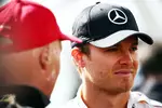 Foto zur News: Niki Lauda und Nico Rosberg (Mercedes)