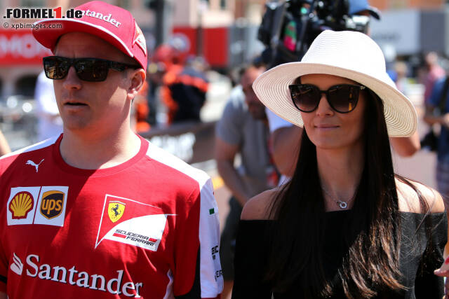 Foto zur News: Kimi Räikkönen und Minttu Virtanen scheinen keinen Babystress zu haben