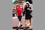 Foto zur News: Kimi Räikkönen (Ferrari) und seine Freundin Minttu Virtanen