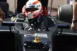 Foto zur News: Martin Brundle testet einen GP2-Prototypen mit 18-Zoll-Rädern von Pirelli