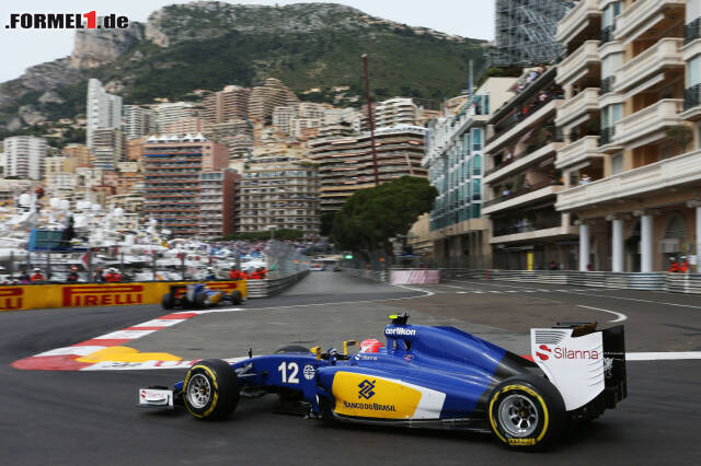 Foto zur News: Saubers Pneus wurden im Monaco-Qualifying mit dem Kurs nicht richtig warm