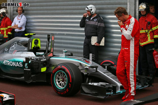 Foto zur News: Sebastian Vettel musste sich nach dem Monaco-Qualifying die Haare raufen