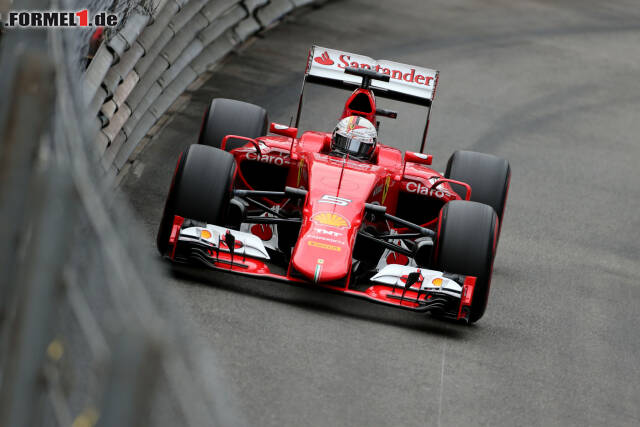 Foto zur News: Sebastian Vettel war im Rennen näher an den Mercedes dran als erhofft