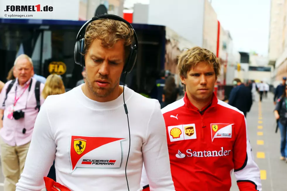 Foto zur News: Sebastian Vettel (Ferrari)