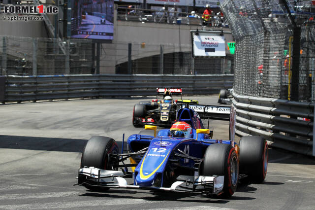 Foto zur News: Felipe Nasr fuhr im Sauber auf einen guten neunten Platz