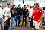 Foto zur News: Max Verstappen (Toro Rosso), Carlos Sainz (Toro Rosso), Marcus Ericsson (Sauber), Sergio Perez (Force India), Felipe Nasr (Sauber) und Will Stevens (Manor-Marussia)
