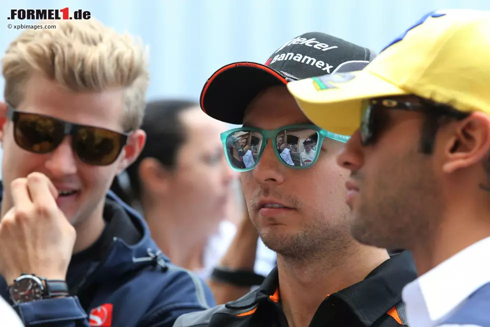 Foto zur News: Sergio Perez (Force India)