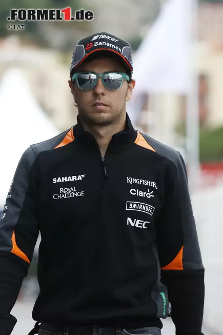 Foto zur News: Sergio Perez (Force India)