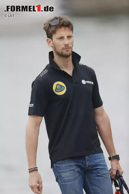 Foto zur News: Romain Grosjean (Lotus)