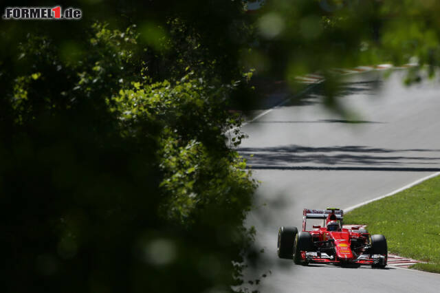 Foto zur News: Räikkönen musste ab dem zweiten Abschnitt alleine die Ferrari-Ehre retten