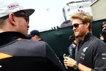 Foto zur News: Nico Hülkenberg (Force India) und Nico Rosberg (Mercedes)