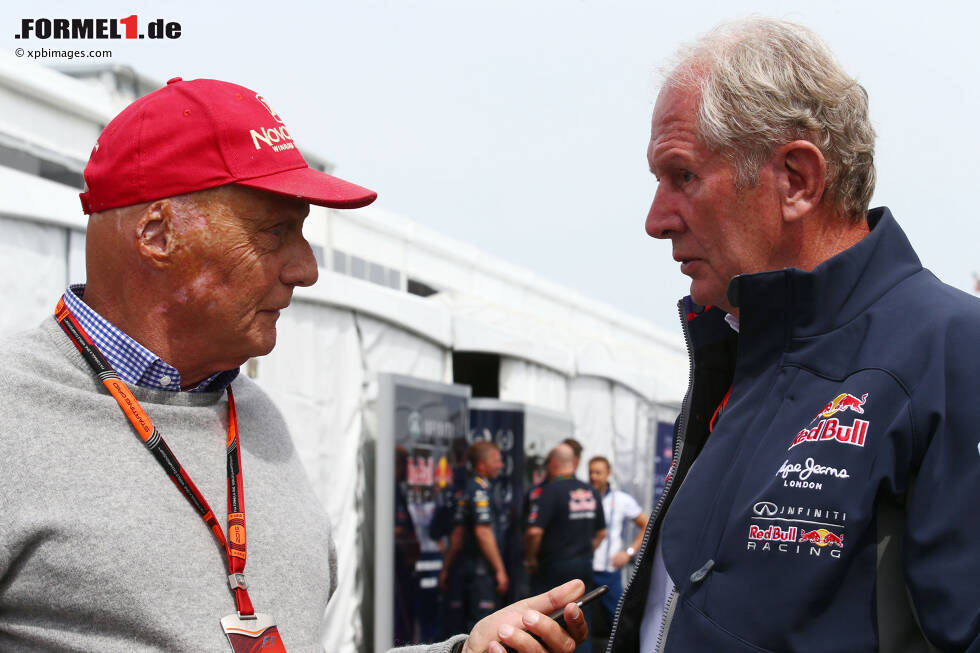 Foto zur News: Niki Lauda und Helmut Marko