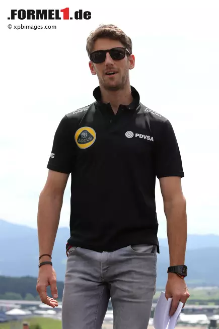 Foto zur News: Romain Grosjean (Lotus)