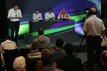 Gallerie: Nico Rosberg (Mercedes), Lewis Hamilton (Mercedes) und Sebastian Vettel (Ferrari)