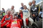 Foto zur News: Rennen der Legenden: Christian Danner, Riccardo Patrese, Gerhard Berger, Niki Lauda, Jean Alesi, Nelson Piquet, Pierluigi Martini und Alain Prost