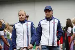 Foto zur News: Valtteri Bottas (Williams) und Felipe Massa (Williams)