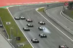 Foto zur News: Lewis Hamilton (Mercedes), Nico Rosberg (Mercedes), Sebastian Vettel (Ferrari), Felipe Massa (Williams), Nico Hülkenberg (Force India), Max Verstappen (Toro Rosso) und Valtteri Bottas (Williams)