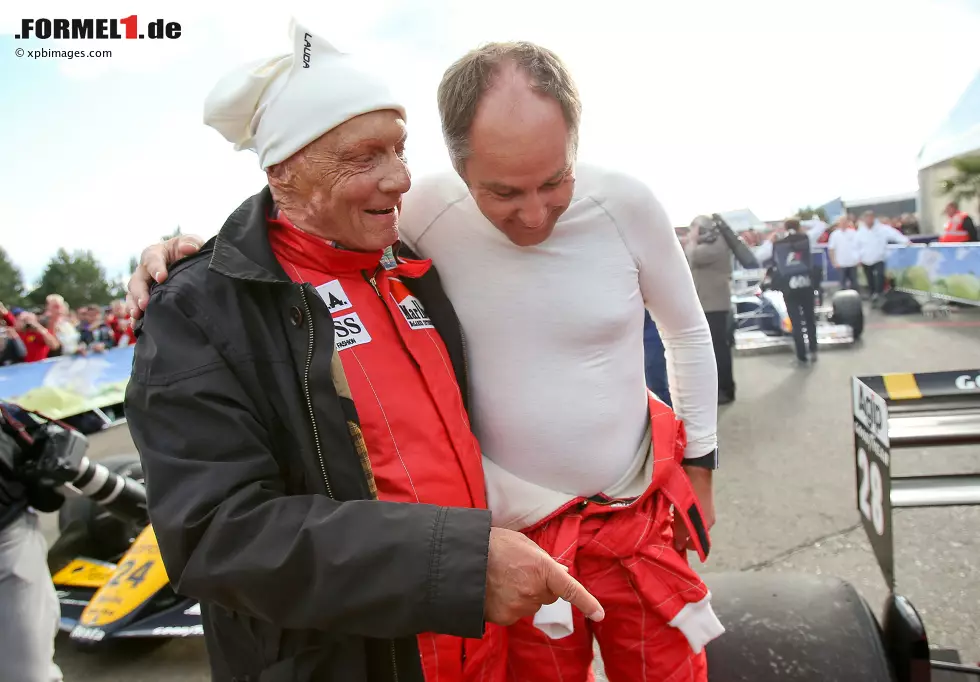 Foto zur News: Niki Lauda und Gerhard Berger