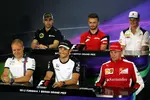 Gallerie: Pastor Maldonado (Lotus), Will Stevens (Manor-Marussia), Marcus Ericsson (Sauber), Valtteri Bottas (Williams), Jenson Button (McLaren) und Kimi Räikkönen (Ferrari)