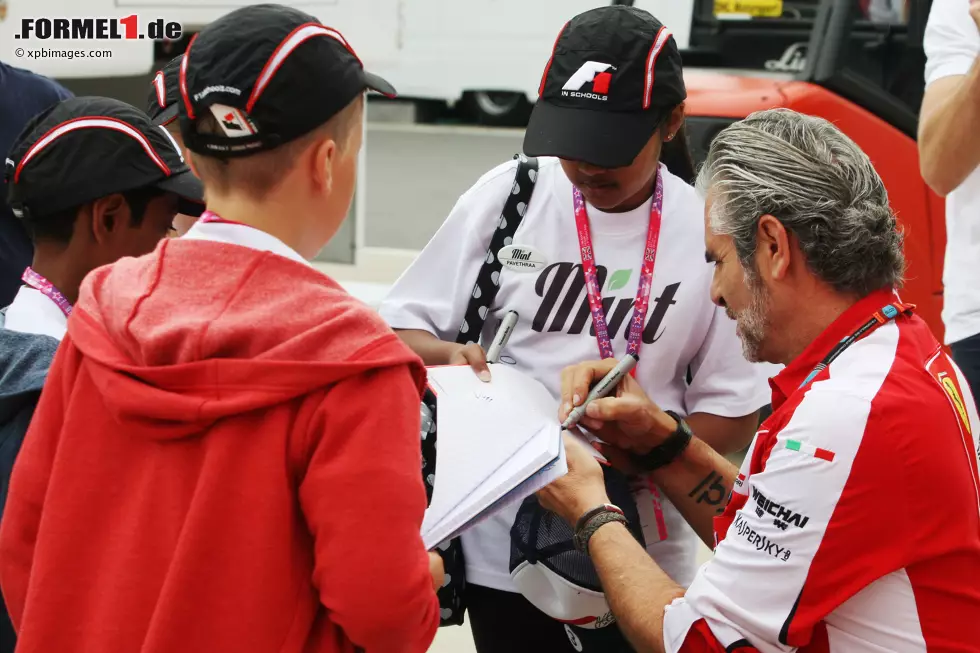 Foto zur News: Maurizio Arrivabene (Ferrari)