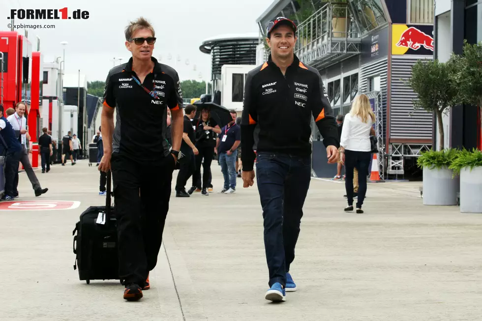 Foto zur News: Sergio Perez (Force India)