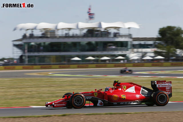 Foto zur News: Kimi Räikkönen kam mit 0,347 Sekunden Rückstand auf den zweiten Rang und war damit schneller als...
