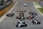 Gallerie: Felipe Massa (Williams), Valtteri Bottas (Williams), Lewis Hamilton (Mercedes), Nico Rosberg (Mercedes), Kimi Räikkönen (Ferrari) und Nico Hülkenberg (Force India)